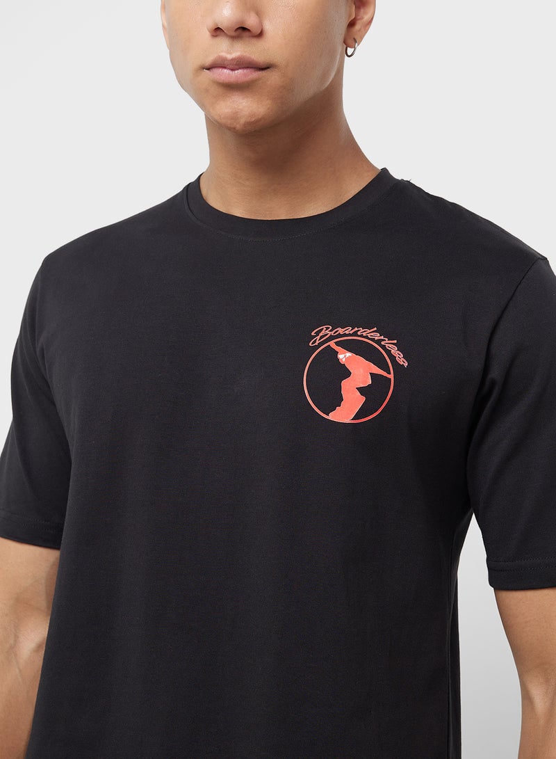 Seventy Five Oversized Graphic T-Shirt - Image 3