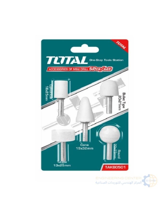 Total TAKB0501 5-Piece Kelzar Stone Set