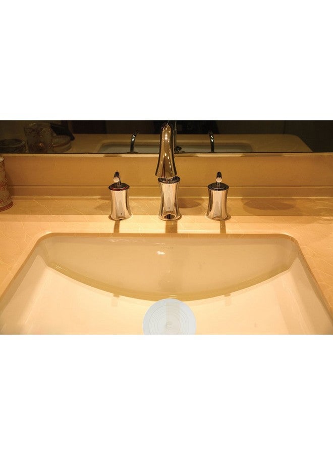 V-TOP Tub Stopper 2 Pack, 6 inches Large Silicone Drain Plug Hair Stopper Flat Suction Cover for Kitchen Bathroom and Laundry - Image 3