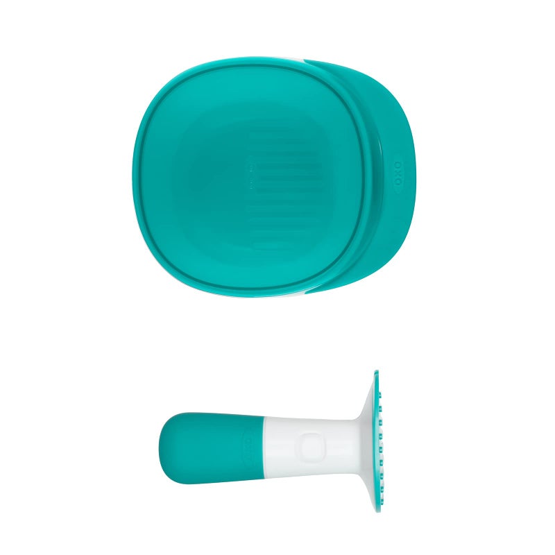 OXO Tot Food Masher, Teal - Image 4