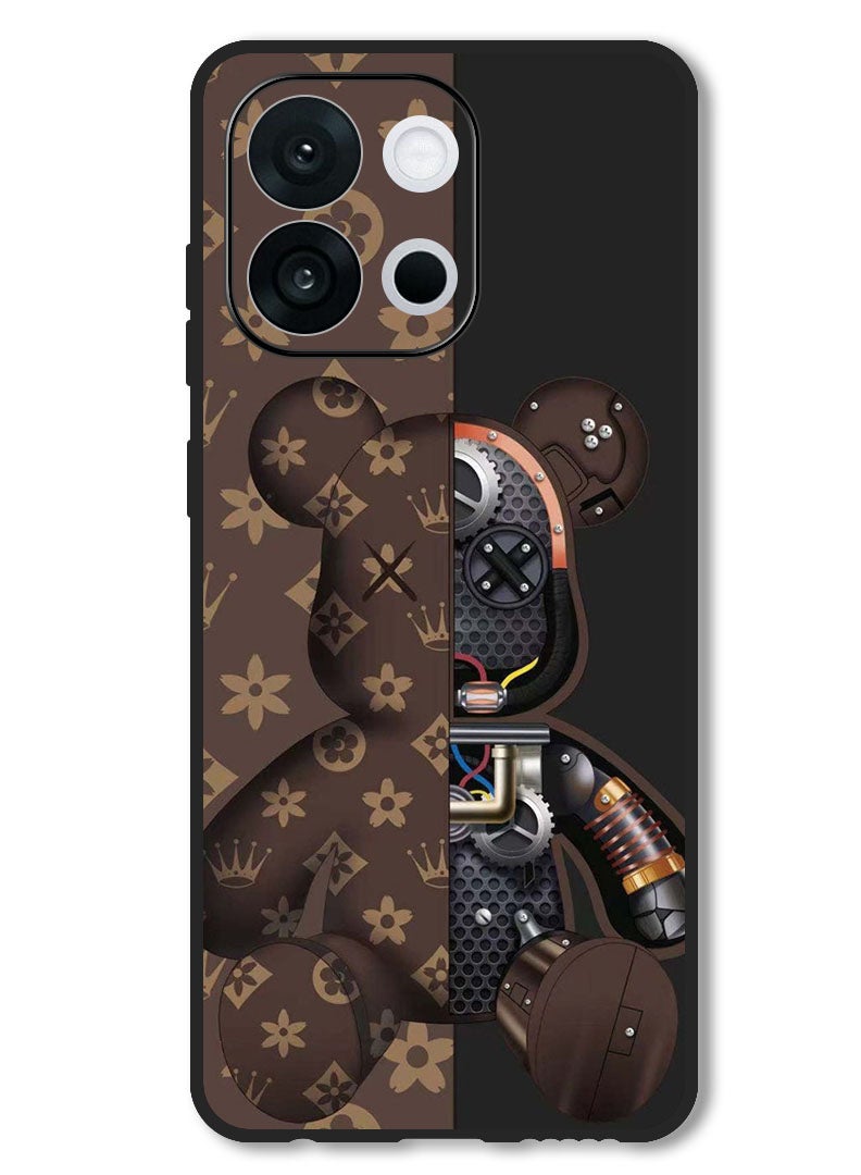Theodor Case Compatible with OnePlus 13s 6.32 Inch Protection Shockproof Bumper Cover Kaws - Image 1