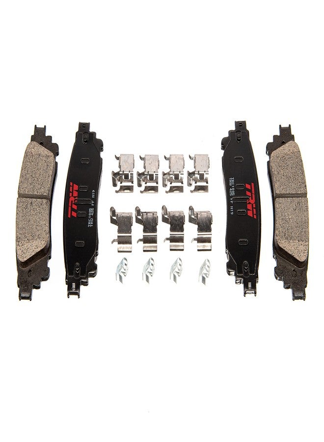 TRW Pro TRH1294 Disc Brake Pad Set For BMW X5 2007-2018, Front, And Other Applications - Image 5