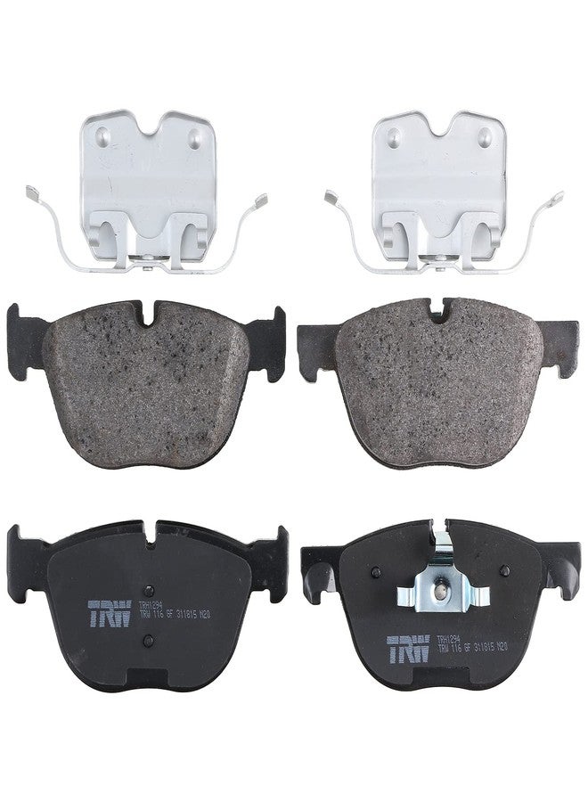 TRW Pro TRH1294 Disc Brake Pad Set For BMW X5 2007-2018, Front, And Other Applications - Image 1