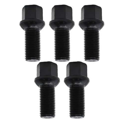 Shibeiparts 5Pack Wheel Lug Bolt Front or Rear Side Replacement for Jetta Passat CC Golf Tiguan Beetle Fit for Audi A3 A4 A5 A6 A7 Quattro A8 8D0601139D WHT002437 - Image 1