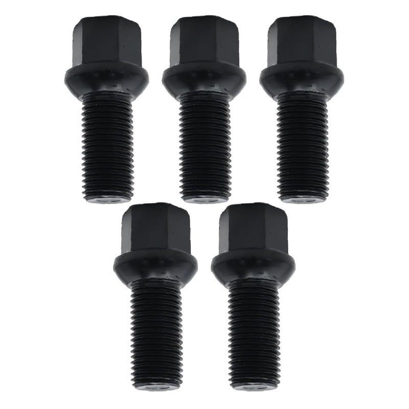 Shibeiparts 5Pack Wheel Lug Bolt Front or Rear Side Replacement for Jetta Passat CC Golf Tiguan Beetle Fit for Audi A3 A4 A5 A6 A7 Quattro A8 8D0601139D WHT002437 - Image 3