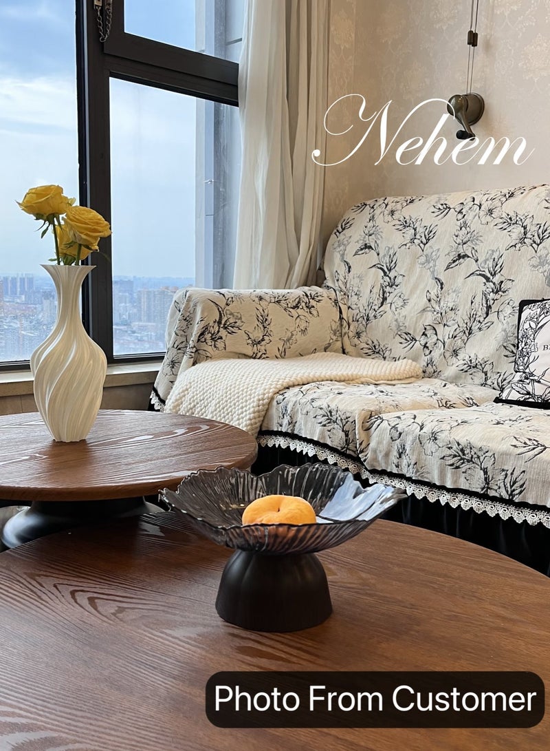 nehem 4 PCS Fruit Bowl Fruit Basket for Kitchen Counter Clear Salad Bowl Decorative Pedestal Bowl for Table Decor Serving Bowl for Fruit Snacks Candy Serving Tray - Image 4