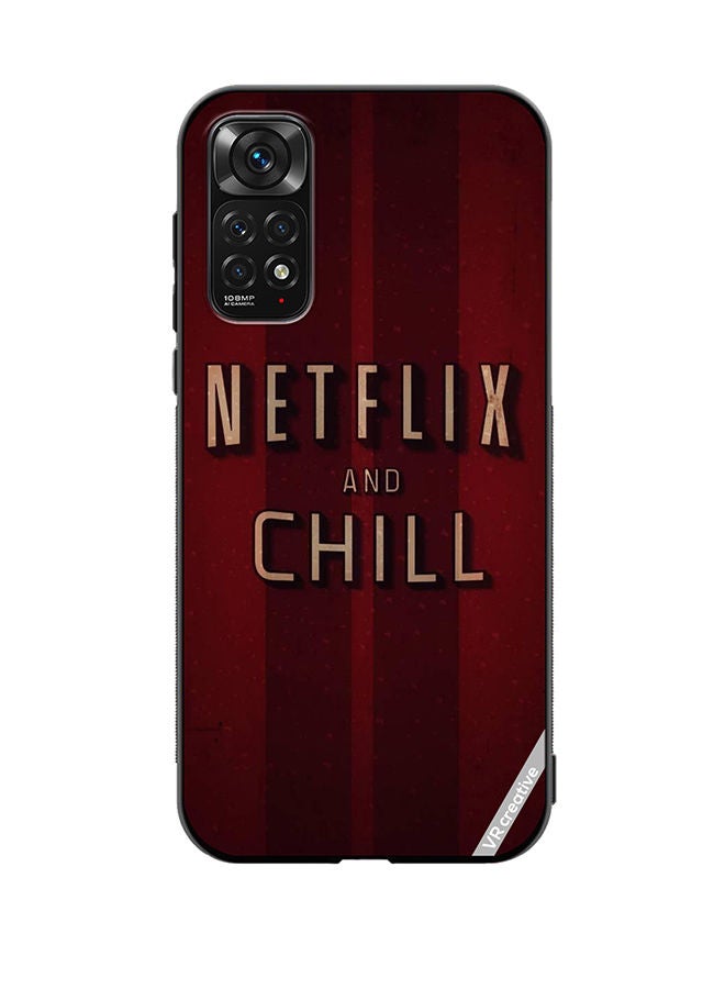 VR CREATIVE Protective Case Cover For Xiaomi Redmi Note 11S Netfliz Nd Chill Design Multicolour - Image 1
