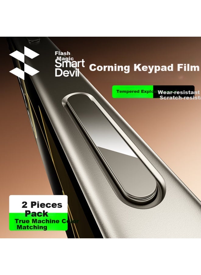 SmartDevil Shanmo Button Film For Apple 16 Pro Max, Iphone 16 Pro Camera Button, 16 Corning Glass Tempered Film, Camera Protection For 16 Plus Side Film - Image 1