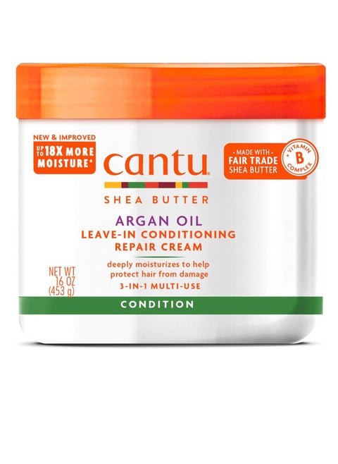Cantu Argan Oil Leave-In Conditioner Creamy Repair, 16 oz