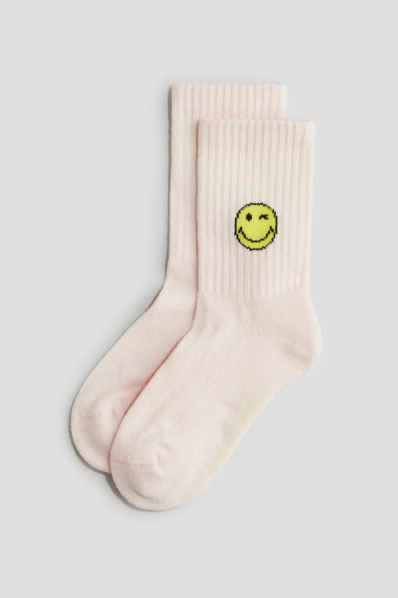 H&M 5-pack intarsia motif socks