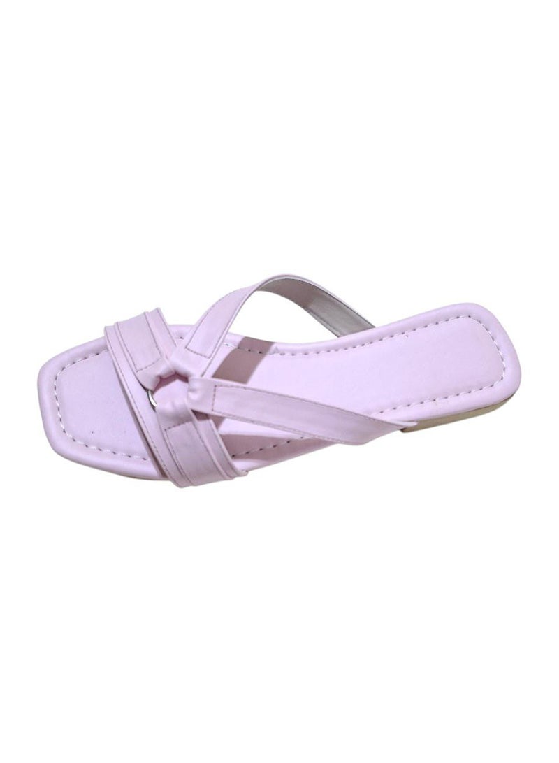 Karisma Flat Simple Design Strappy Slippers - Image 3