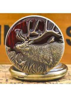 NIBEMINENT Vintage Metal Analog Pocket Watch Unisex Casual Style  - Image 2