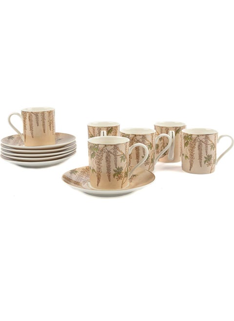 Heaven Tree Set of 6 Coffee Cups 90CC