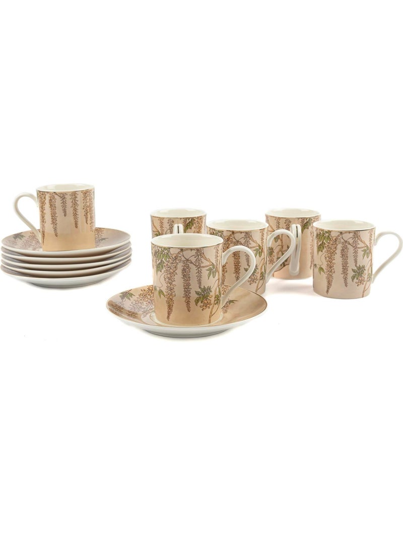 Heaven Tree Set of 6 Coffee Cups 90CC