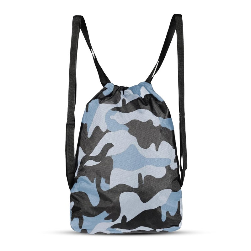 DIVULGE Meteor18 liters Polyester Drawstring bag, daypack Gym bag Rucksack Backpack With Zip Pocket - Image 4