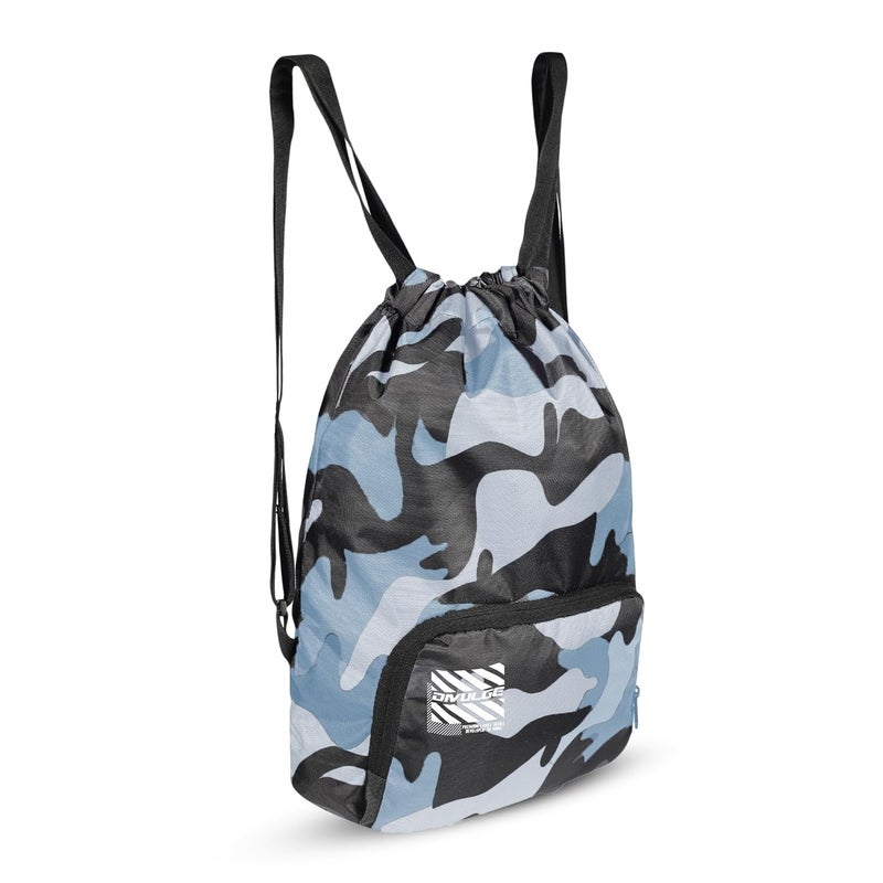 DIVULGE Meteor18 liters Polyester Drawstring bag, daypack Gym bag Rucksack Backpack With Zip Pocket - Image 2