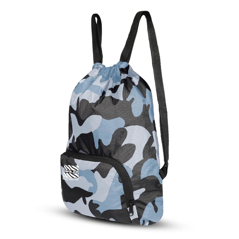 DIVULGE Meteor18 liters Polyester Drawstring bag, daypack Gym bag Rucksack Backpack With Zip Pocket - Image 3