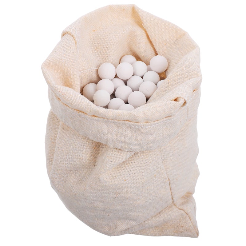 Weights for Baking Pie Crust Weights Reusable Small Round Beans Natural Stoneware for Pie Bread Baking Crust 500g - Image 1