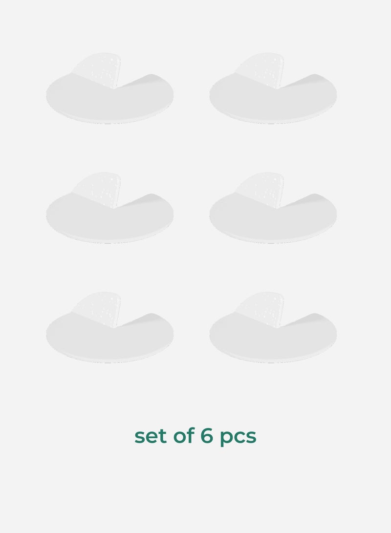 Baci milano Set of 6 Melamine Round Plates 18x4.3 cm Picco Baci Milano - Image 2