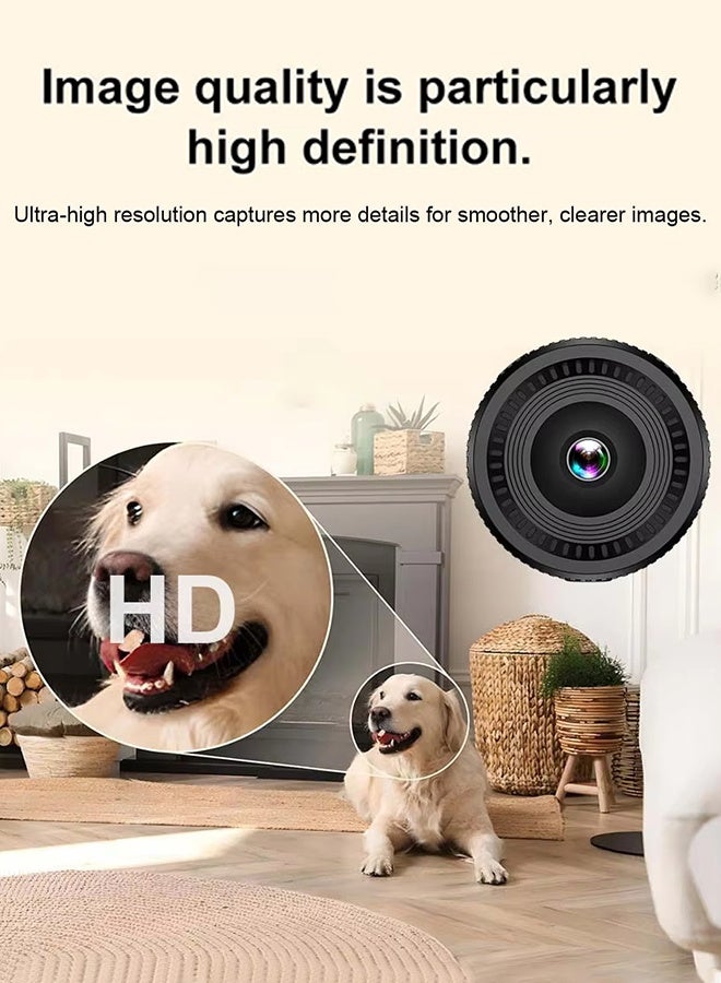 Wireless Network Camera Mini WiFi Camera , with 128G Card, 1080P HD Home Night Vision Remote Monitoring Micro for Home Offices Security - Image 2