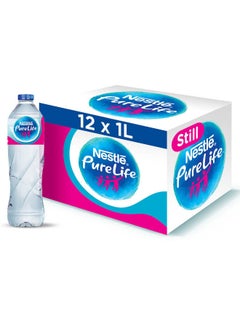 Pure Life Water 1 L Pack of 12