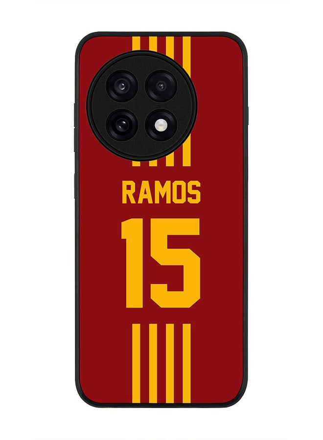 Stylizedd For OnePlus 13R / Ace 5 Pro Case,Slim fit Camera Protection, Shockproof Thin Phone cover  - Football - Spain ,  Ramos