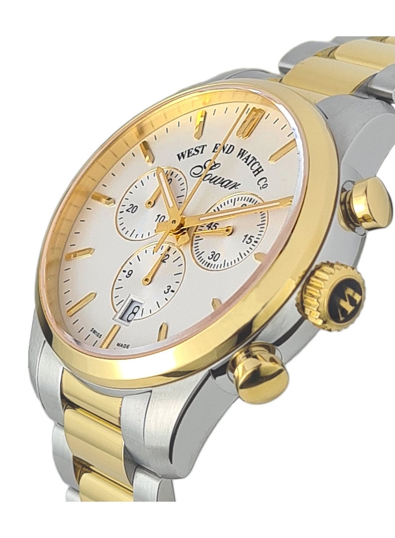 West End Watch Co West End Watch Everbright Chronograph Stainless