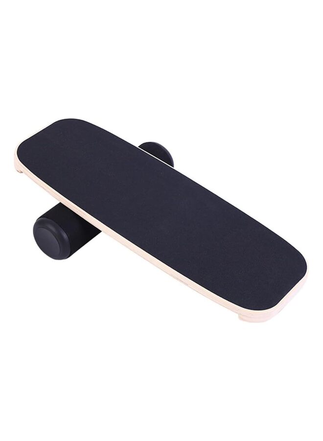 Balance Board Trainer, Wooden, Adjustable Stoppers, 3 Aifferent Distance Options, SuitableFor Skate Field Hockey And Surf Balance Board Workouts - Image 1