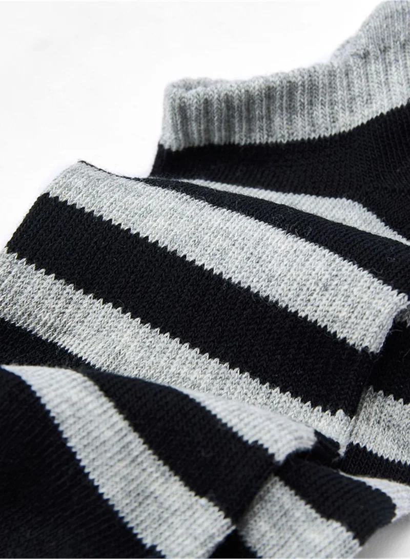 Giordano  Essentials Unisex 2-Pack Patterned Ped Socks  | Best Price UAE