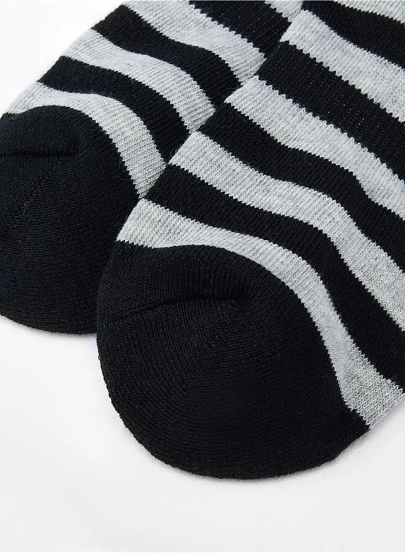 Giordano  Essentials Unisex 2-Pack Patterned Ped Socks  | Best Price UAE