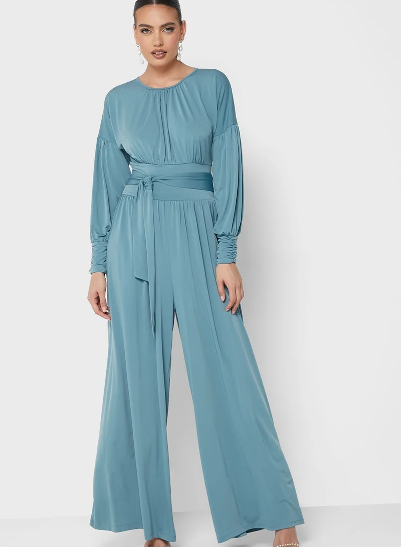 Khizana Puff Sleeve Jumpsuit