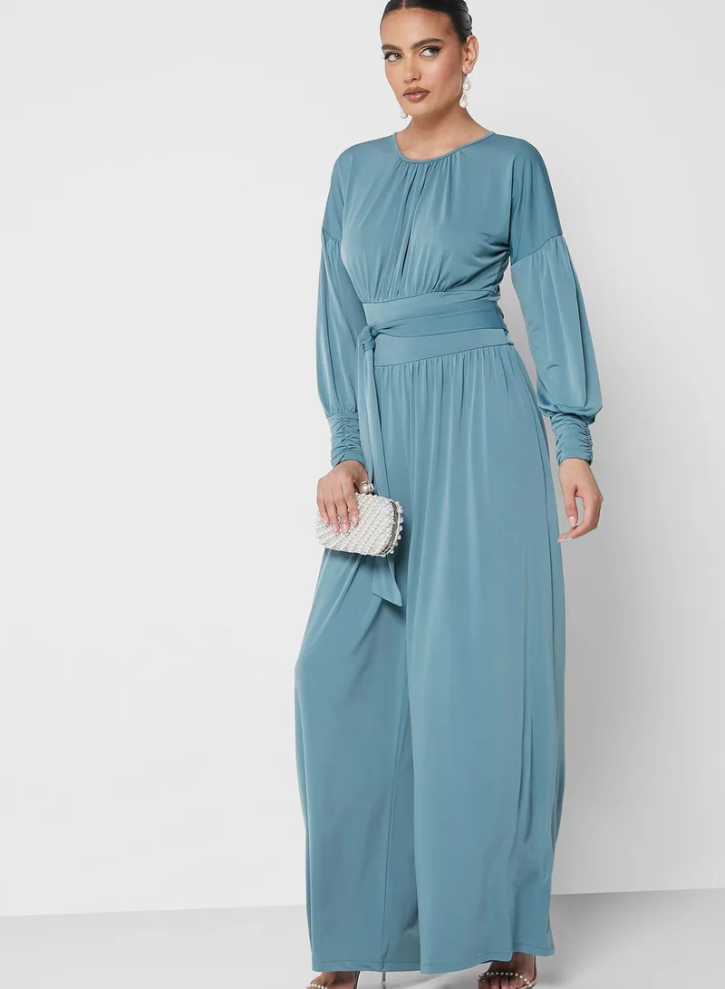 Khizana Puff Sleeve Jumpsuit