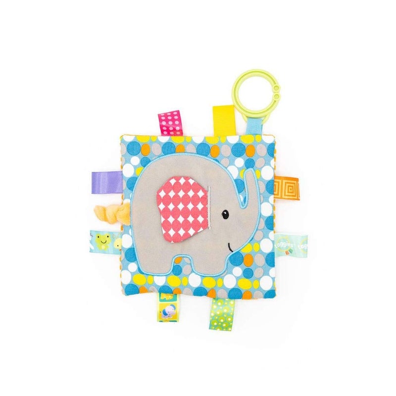 Mary Meyer Taggies Crinkle Me Toy, Elephant - Image 3