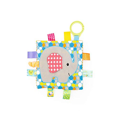 Mary Meyer Taggies Crinkle Me Toy, Elephant - Image 1