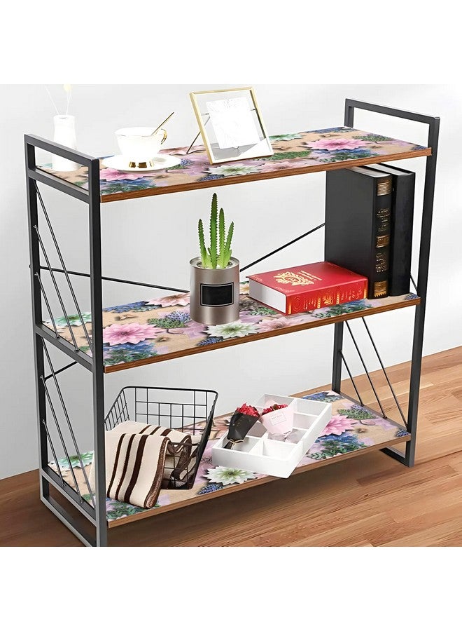 Kuber Industries Shelf Mat | Butterfly Print Shelf Liner | Placemat for Kitchen | Desk Mat | PVC Non-Slip Drawer Sheets| Kitchen Cabinet Shelf Liner | 10 Meter | Cream - Image 4