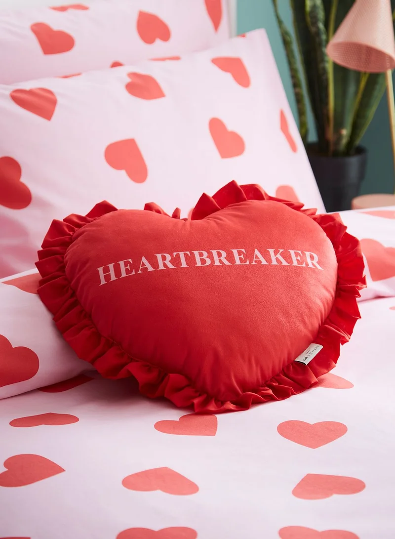 Skinnydip London Hearts King Bedding Set 230Cm X 220Cm