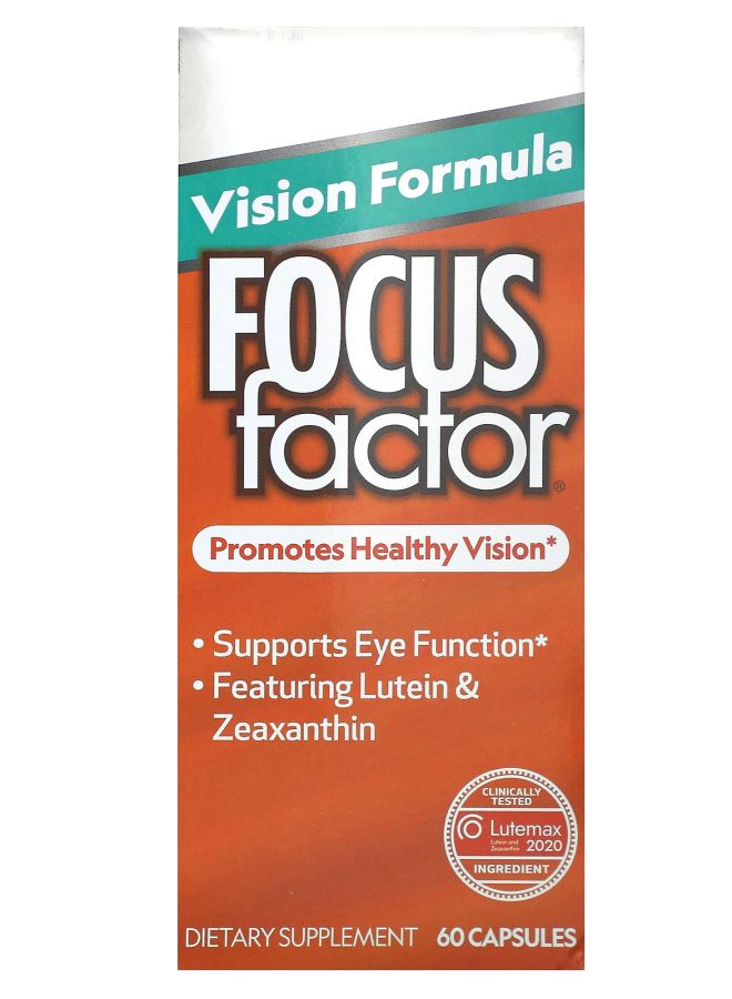 Focus Factor Vision Formula 60 Capsules