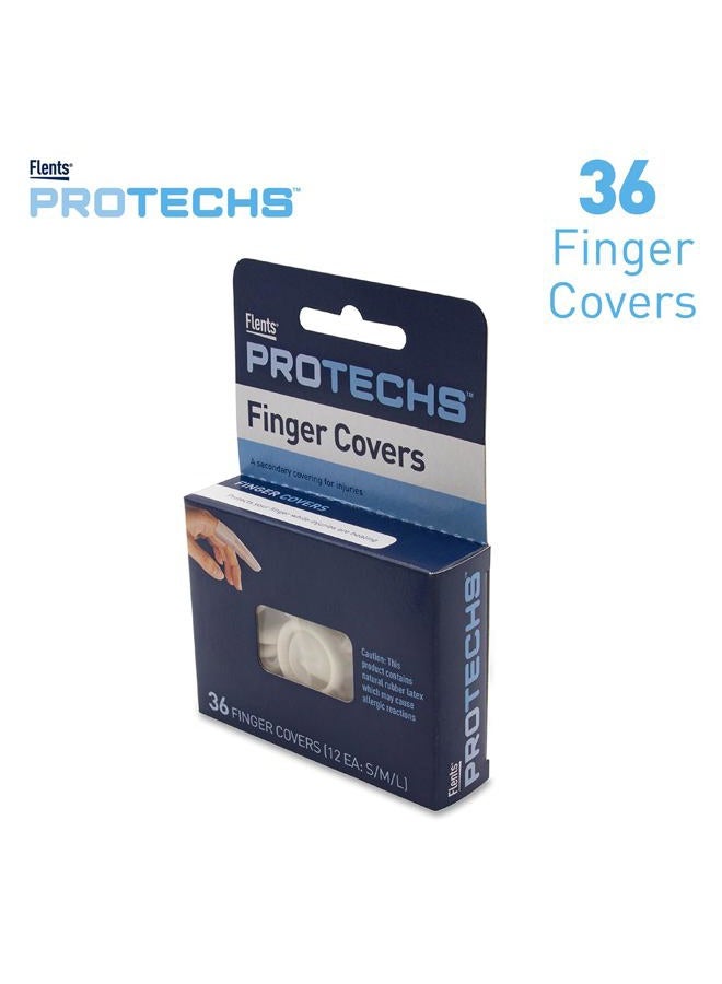 Flents First Aid Finger Cots, Protects Finger While Healing From Injury, 36 Count - Image 2