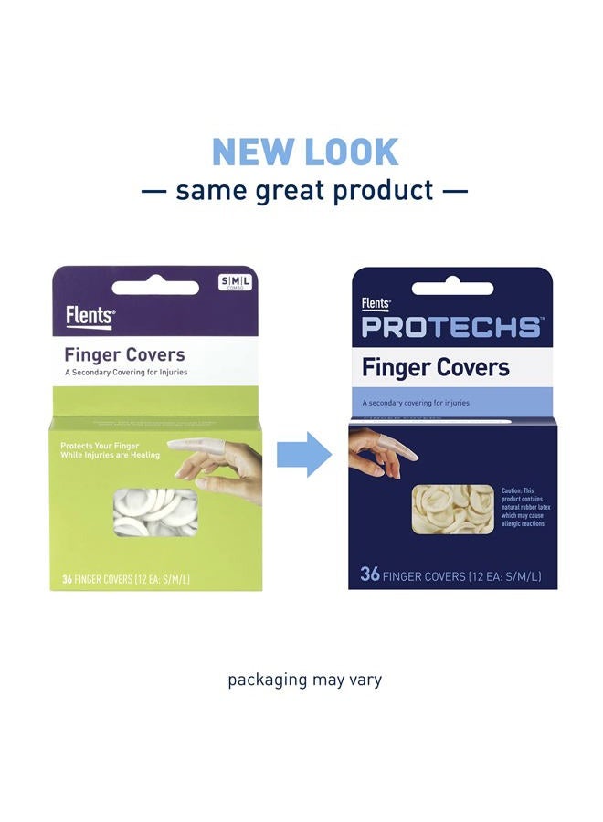 Flents First Aid Finger Cots, Protects Finger While Healing From Injury, 36 Count - Image 4