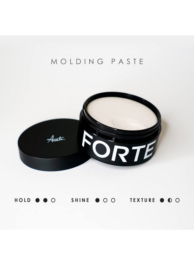 Alex Costa Molding Paste By Forte Series ; Low Shine Hair Paste For Men ; Lightweight Hair Texturizer Adds Volume And Definition ; Medium Flexible Hold Mens Hair Paste Sulfate Free And Paraben Free (75 Ml) - Image 4