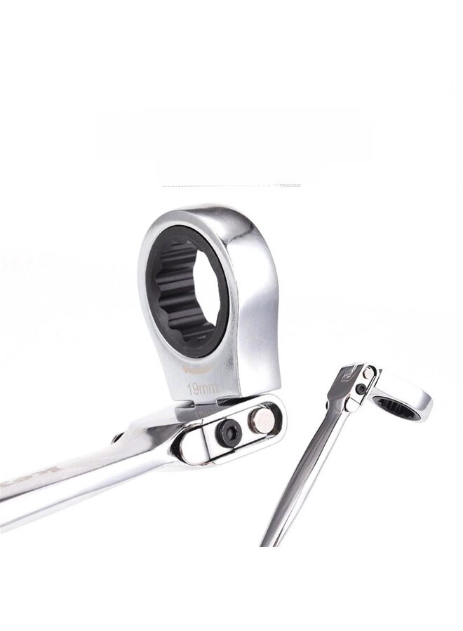 يُسلِّم مجموعة مفاتيح ربط مرنة 12 في 1، مجموعة مفاتيح ربط مرنة 8-19 مم مع رؤوس قابلة للتبديل لإصلاح الميكانيكا - Image 3