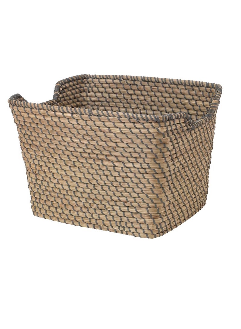 Basket, dark grey30x36x25 cm - Image 1