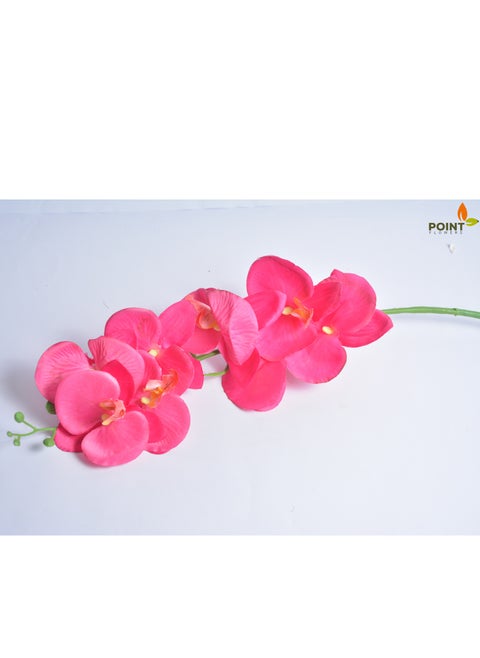 Fuchsia artificial rose branch