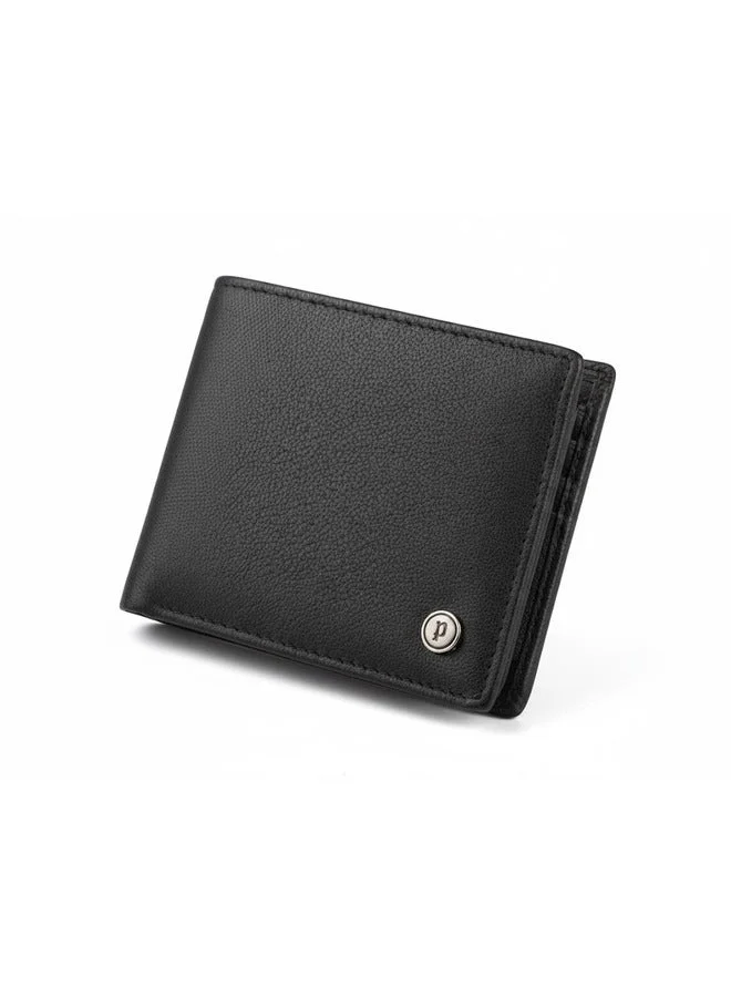 POLICE Zenx Black Leather Wallet For Men