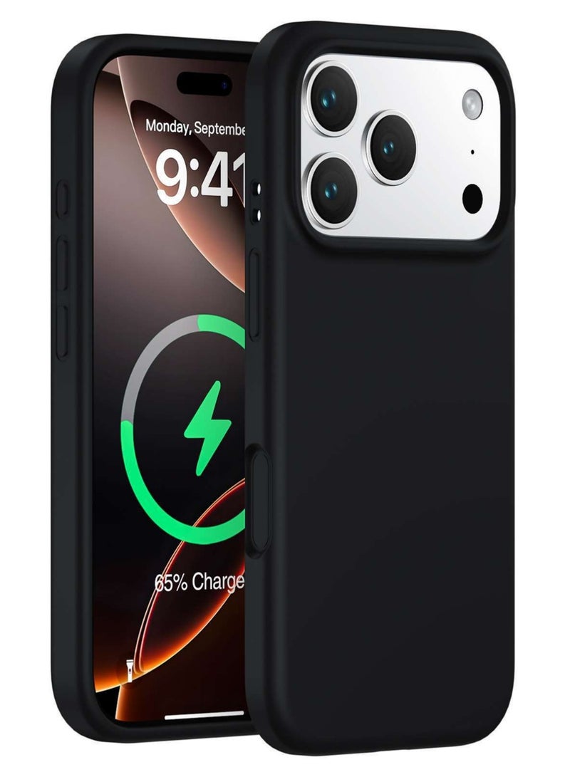 X-level for iPhone 17 Pro Max Case, Compatible with MagSafe, Magnetic Back Shockproof Cover with Strong Magnet, Slim Thin Protection Phone Case for  iPhone 17 Pro Max 5G (Black) - Image 1