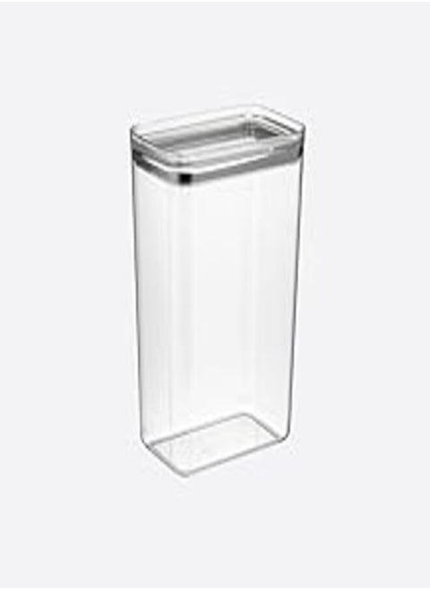 3100Ml Turkish Acrylic Storage Container For Legumes Spices Noodles Transparent With Silicone Gasket For Air And Liquid Sealing