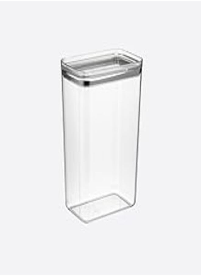3100Ml Turkish Acrylic Storage Container For Legumes Spices Noodles Transparent With Silicone Gasket For Air And Liquid Sealing