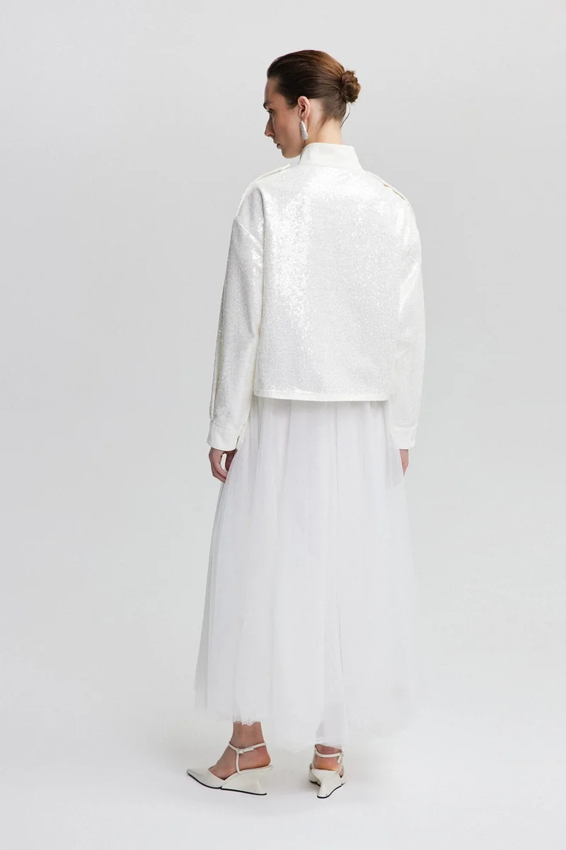 Touche Sequined Short Jacket