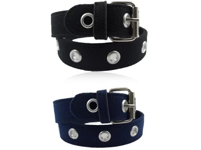 MR.JUNIOR Synthetic leather belts for Kids Boys and Girls. Age upto 8 years Multicolor - Image 1