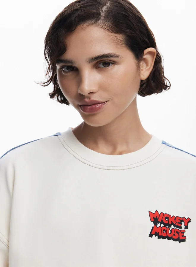 DESIGUAL Mickey And Minnie Sweatshirt